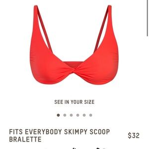Skims skimpy scoop bralette